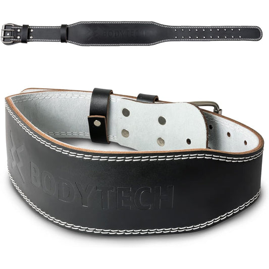 Bodytech Leather Belt, Training Belt, Power Belt, Muscle Training Belt, Waist Belt, Lower Back Pain Belt, Lifting, Dipping Belt, Dips, Squats, BTS22CM018