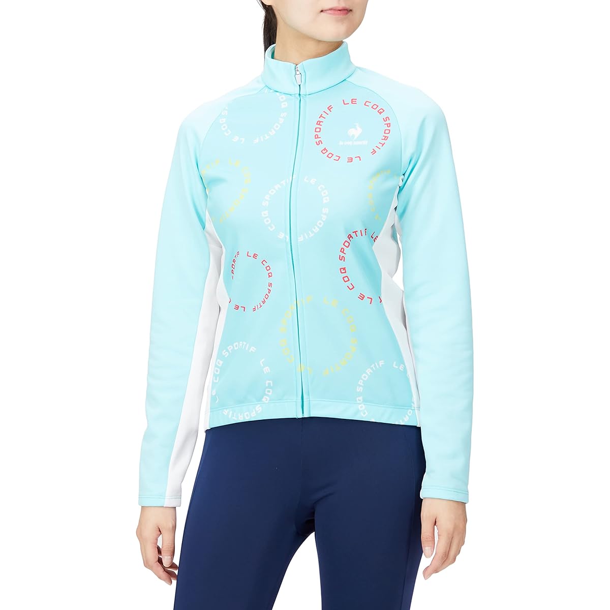 [Le Coq Sportif] Women's Long Sleeve Shirt Cycling Bicycle Thermal Stretch
