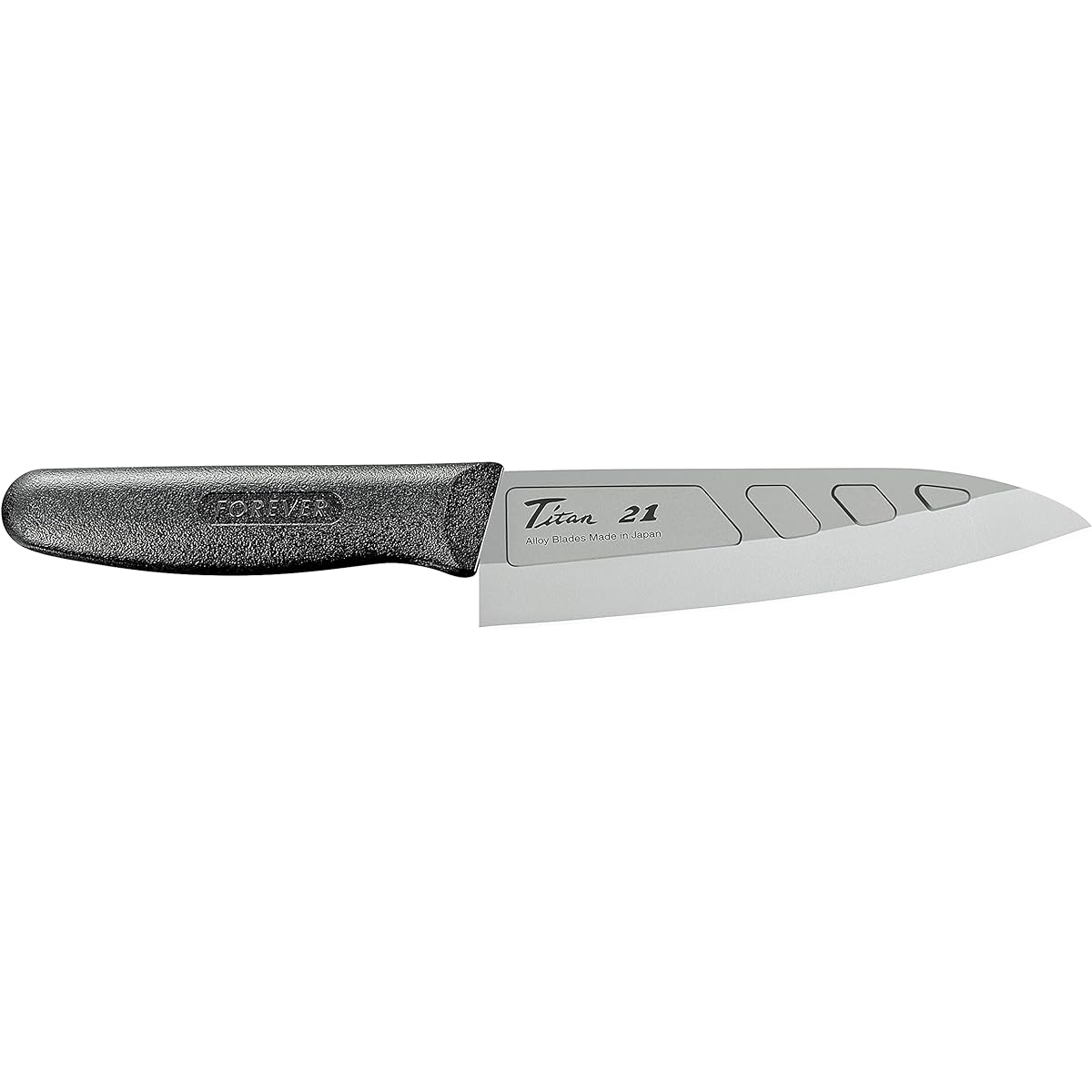 Forever Silver Titanium Santoku Knife 16cm HT-16