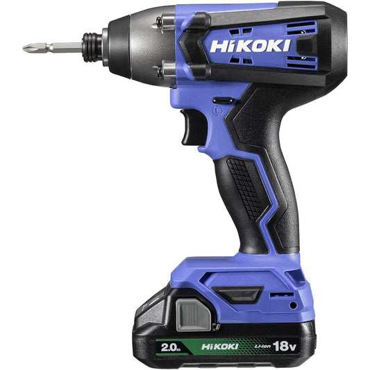 HiKOKI 18V Cordless Impact Driver High Torque Type 2.0Ah Storage Battery x 2 Charger with Case FWH18DF(2BG)