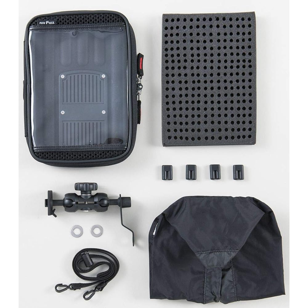 TANAX MOTOFIZZ Digicase Mount AC-XL (Mirror Mount) MF-4740 XL Size