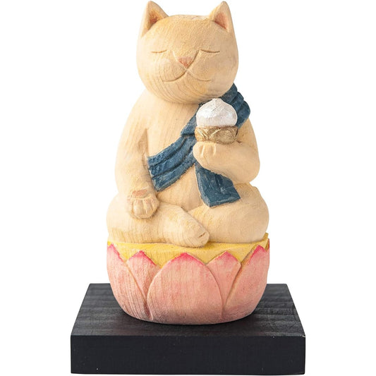Cat Buddha Kokuzo Bodhisattva (Guardian principal image of the year of the Ox and Tiger) Buddha shop Sakai prototype supervision_Twelve Zodiac guardian principal image Beckoning cat Maneki cat Ornament (NB8 Kokuuzou)