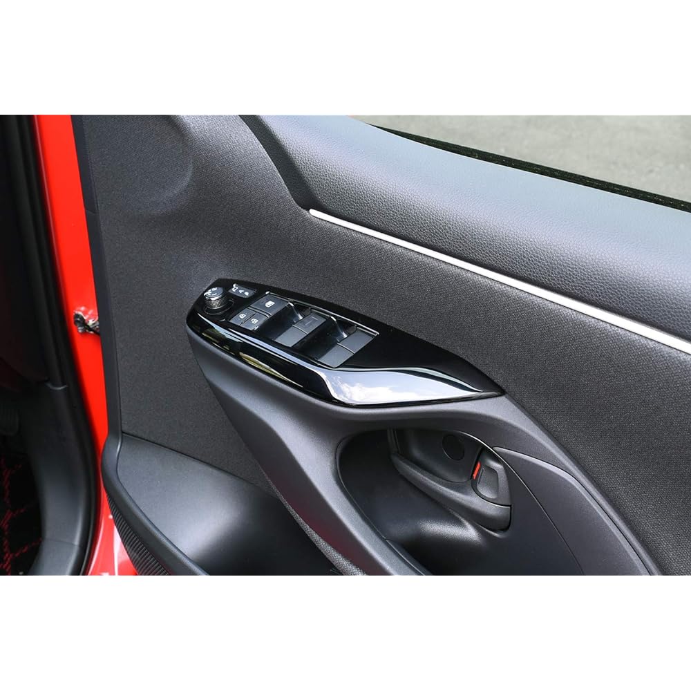 SecondStage Toyota Yaris PWSW Door Switch Panel Piano Black / T488BLK