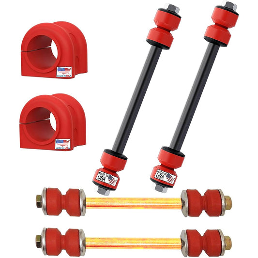 SUSPENSION DUDES 6 Piece Front/Rear Swaer Link Bushing 02-05 Ford Explorer Mountainia 34mm Bar