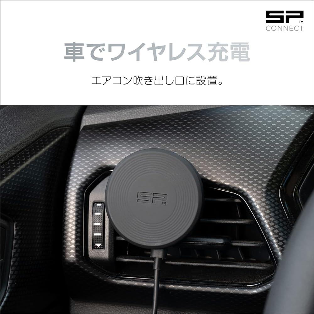 SP Connect Daytona Car Smartphone Holder + Wireless Charger 15W Air Conditioner Outlet Charging Vent Mount (SPC+) 34230