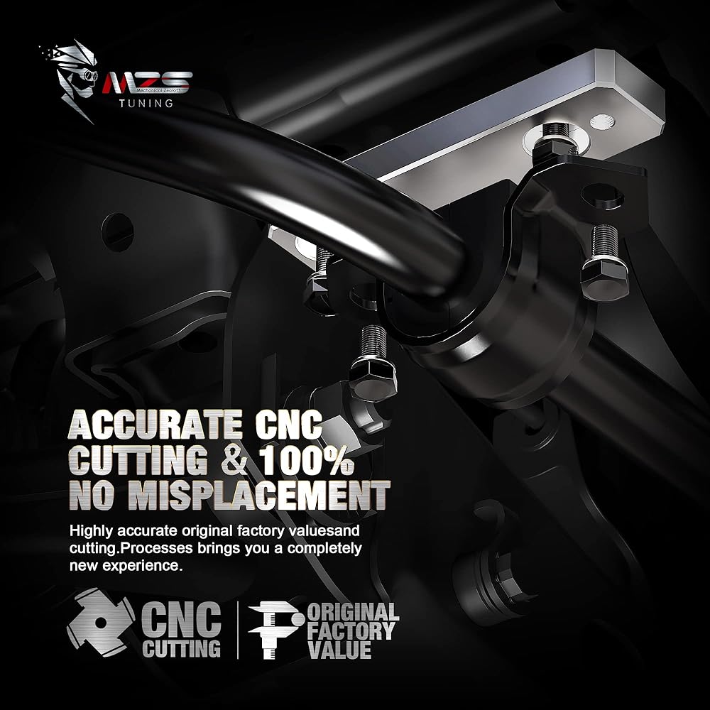 MZS Swing Bird Rop Bracket Kit 1 inch-3 inch Relocation Lift 2005-2021 Taca | 2003-2009 4 Runner | 2007-2009 FJ Cruiser 2WD/4WD