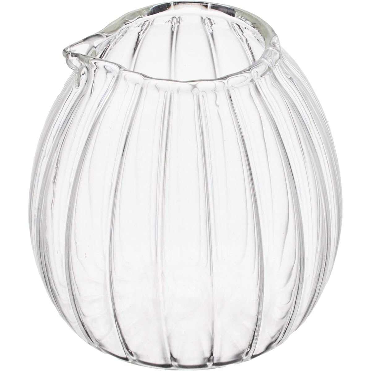 Adelia Glass Milk Pitcher 80ml Mini Egg Mall Set of 12 F-37417