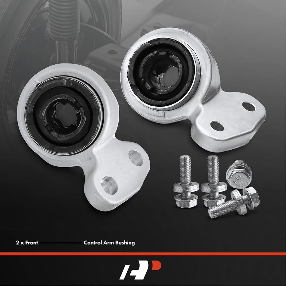 A-PREMIUM Front Rower Arm Bush & Bolt Kit BMW E46 Z4 320I 325I 328i 328i 330i 325CI 325CI 328CI 330CI Replacement # 31126757623 31126783376