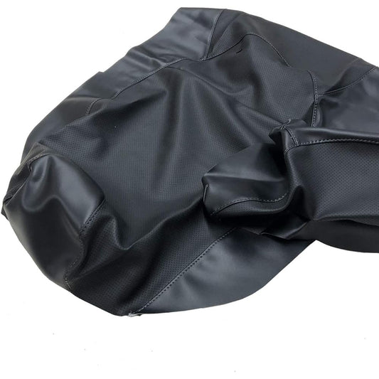 Suzuki Skywave 250S/250LTD(CJ44A)/250M(CJ45A)/400(CK44A)(CK45A) (2006-2007) Exclusively designed seat cover with tension cord and waist lining Made in Japan (thick fabric) [Fabric color: Seat surface embossed black