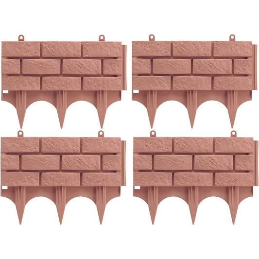 Richel retaining brick style 45 type brown set of 4