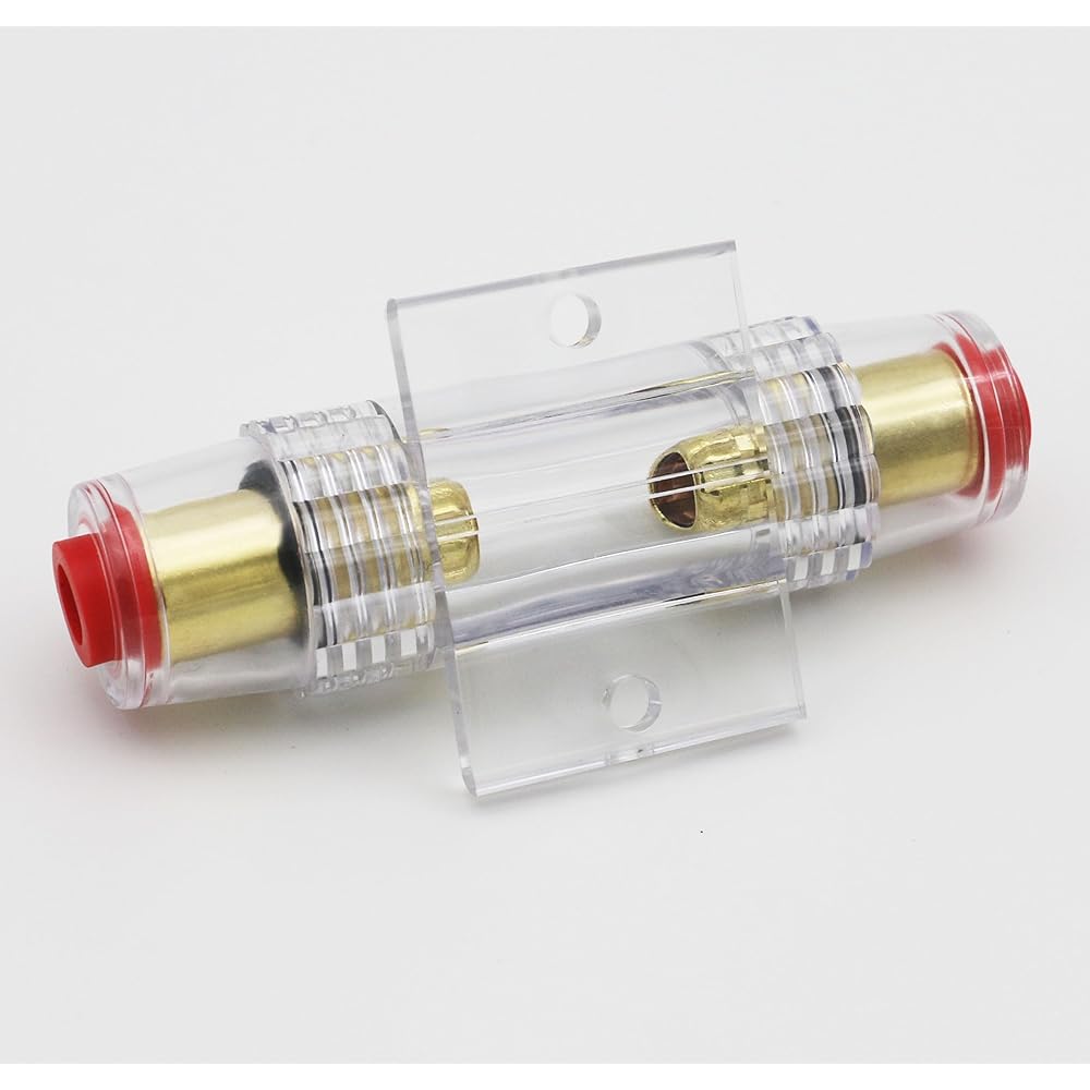 CARVIYA 4-8 Gauge AWG Inline Waterproof Holder 60A AGU Type 2 car audio/alarm/amplifier/compressor 1140*2