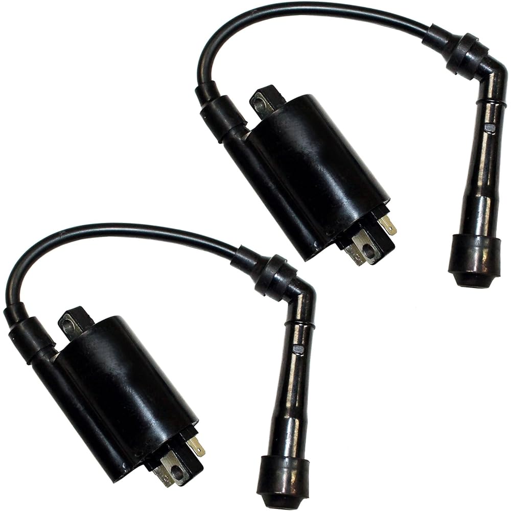 Caltric Set of 2 Ignition Ignition Coils Kawasaki EN500C Vulcan 500 LTD 1996-2009