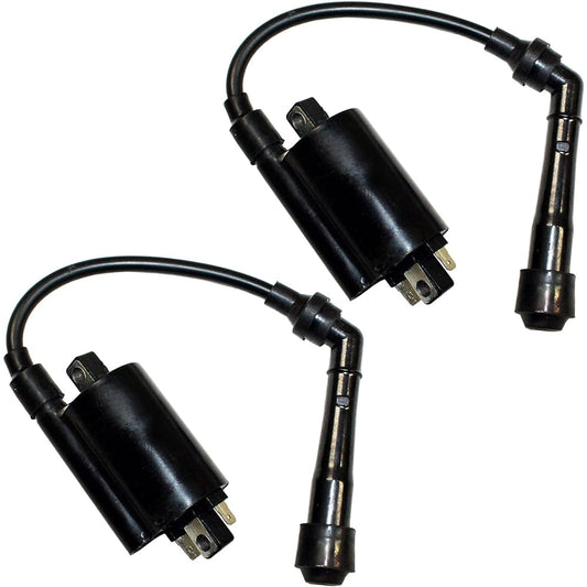 Caltric Set of 2 Ignition Ignition Coils Kawasaki EN500C Vulcan 500 LTD 1996-2009