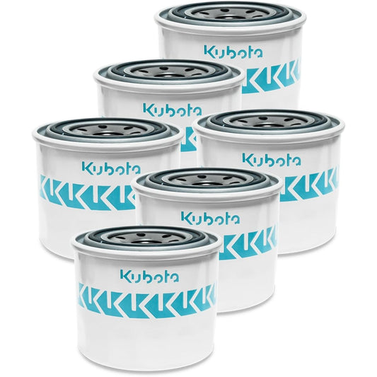 KUBOTA 6 Pack genuine OEM oil filter HH164-32430