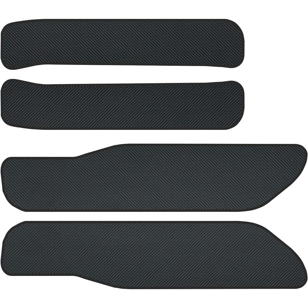 YMT30 Series Alphard/Alphard HV Step Mat Carbon Style Rubber (Fixing: Velcro) 30AL-CB-STP-M