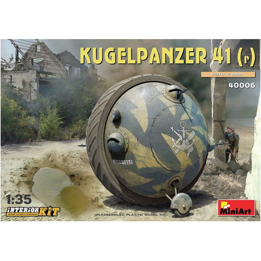 Miniart 1/35 German Army Kugelpanzer 41 (r) Interior Kit (Internal Reproduction) Plastic Model MA40006