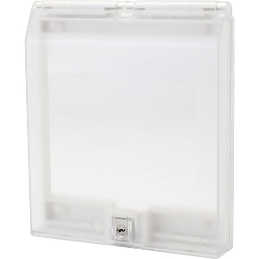 [TERADA] RDC70000CL Security cover for wall outlet Mamoru・Transparent 2-kun