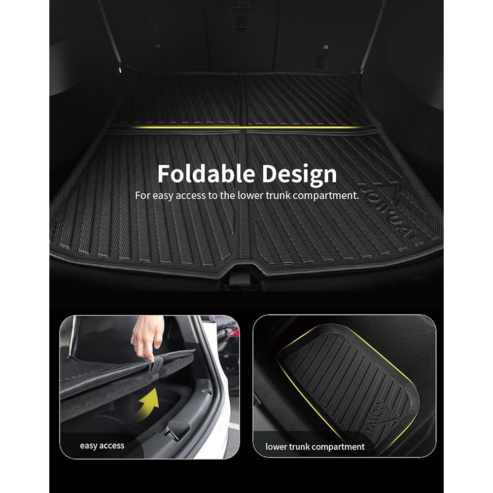 JOWUA model y Model Y all-weather trunk liner (compatibility with right-hand drive vehicles cannot be guaranteed)