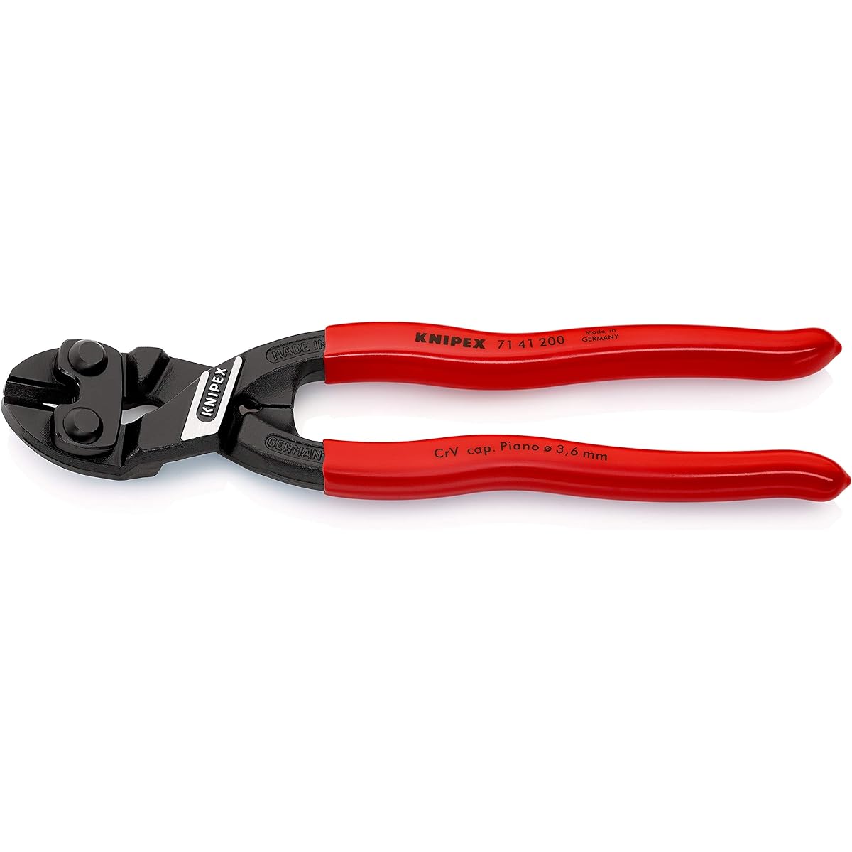 KNIPEX KNIPEX 200mm Mini Clipper (Strong Type/20° Bent) 7141200