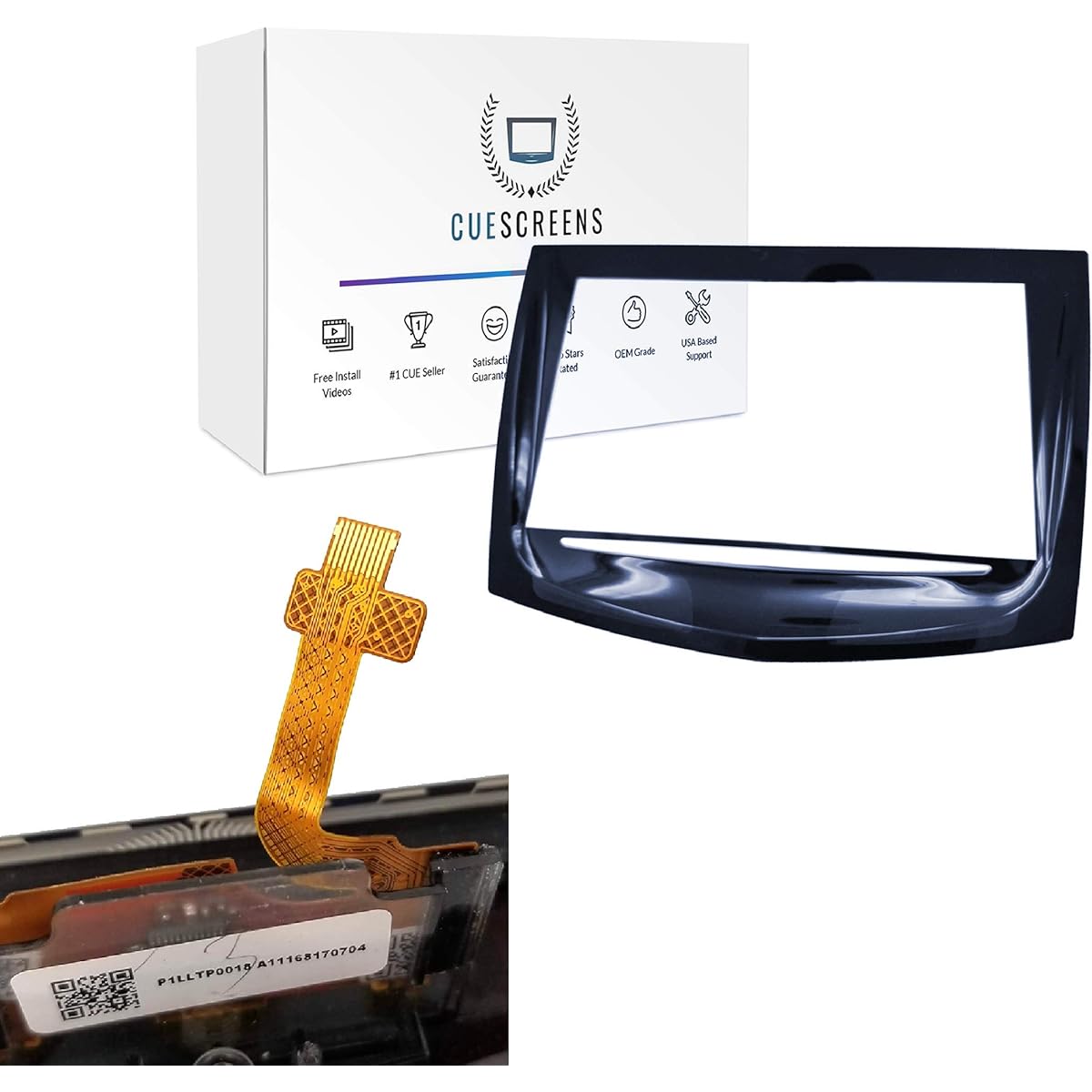 [CUESCREENS] V2018 OEM CADILLAC CUE replacement touch screen display+free installation kit