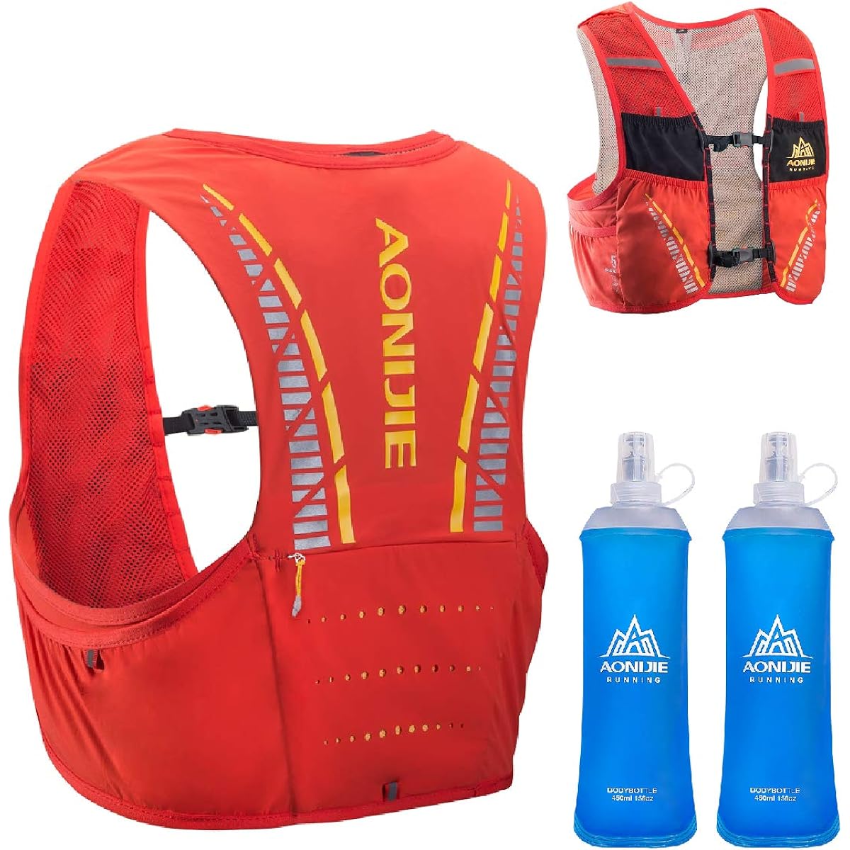 TRIWONDER Trail Running Bag Hydration Pack Trail Running Bag Running Vest Marathon Rucksack Backpack