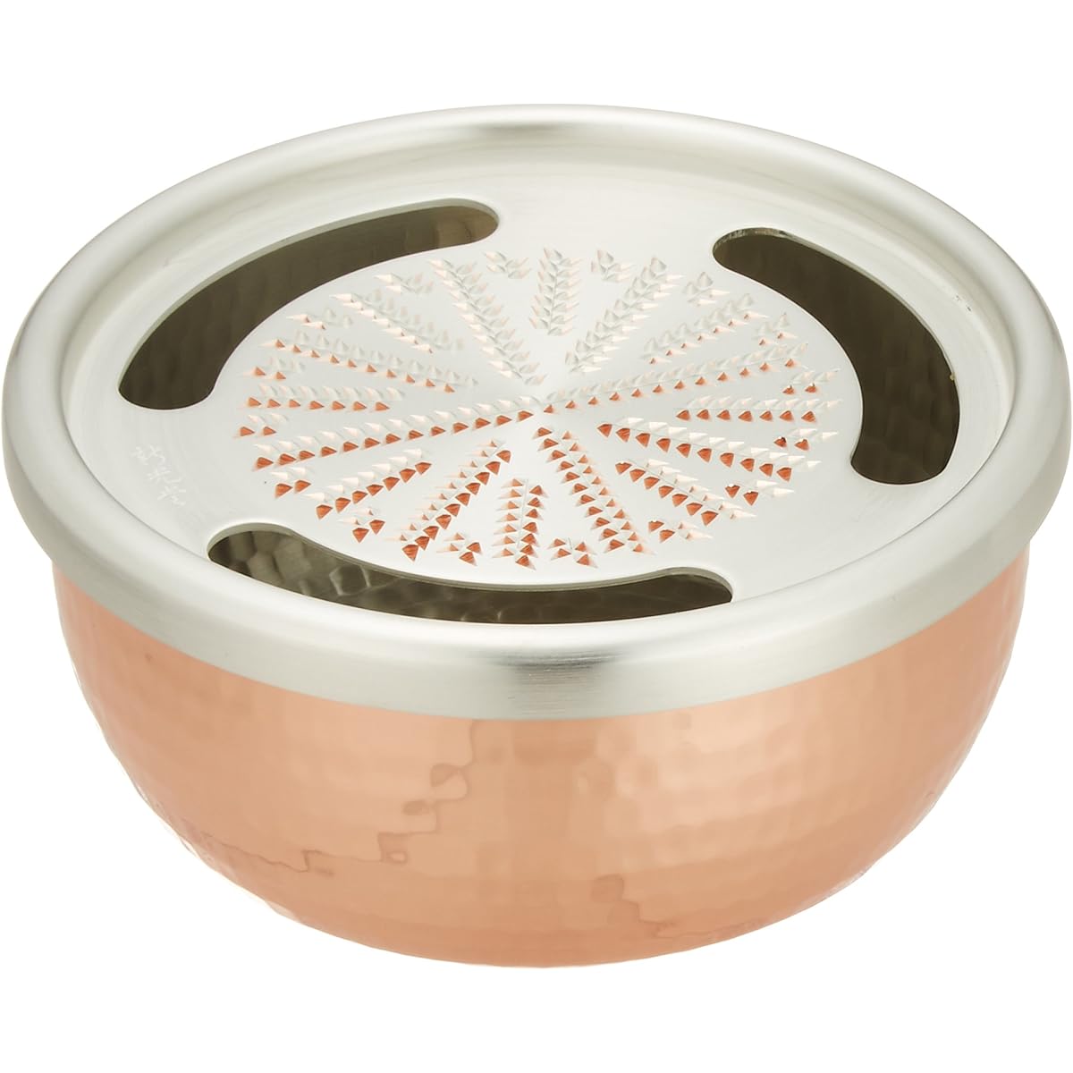 Shinko Metal (Sinkoukinzoku) Pure Copper Grater 4 inches Copperware HMO-7