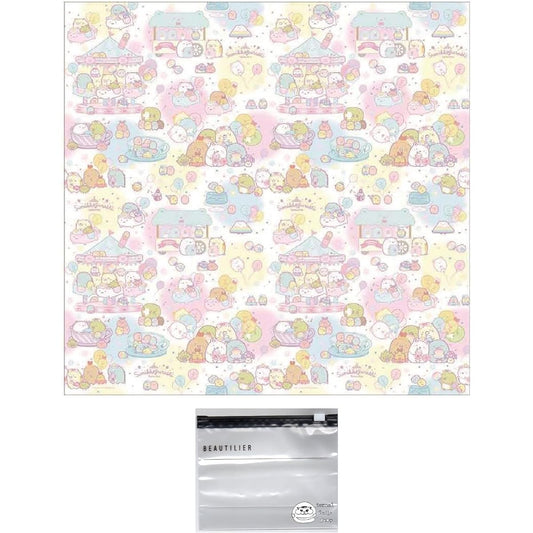 Sumikko Gurashi Leisure Sheet L For 2~3 People 90 x 180cm Leisure Mat Folding San-X Set (Leisure Sheet, Slider Bag)