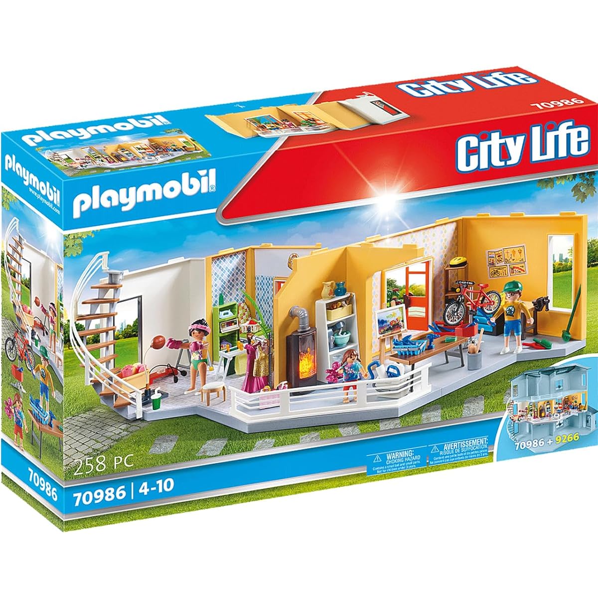Playmobil Modern House Floor Expansion Set (2023) 70986