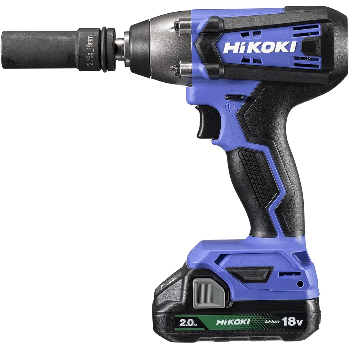 HiKOKI 18V Cordless Impact Wrench Maximum Torque 162N・m 2.0Ah Storage Battery x 1 Charger with Case FWR18DF(BG)