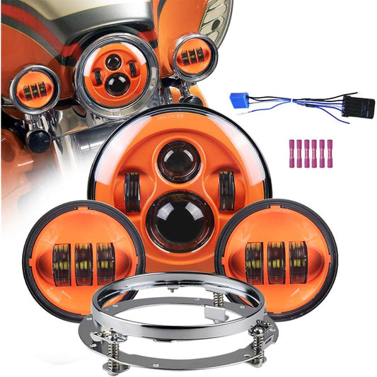 AKMTIES Motorcycle LED headlights