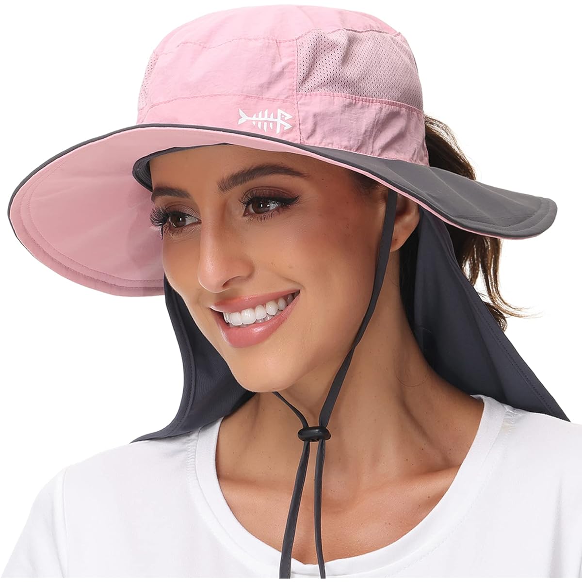 Bassdash Women's Fishing Hat [Water Repellent UPF50+ UV Protection Quick Drying Lightweight] Cap Fishing Sun Hat Farming Climbing