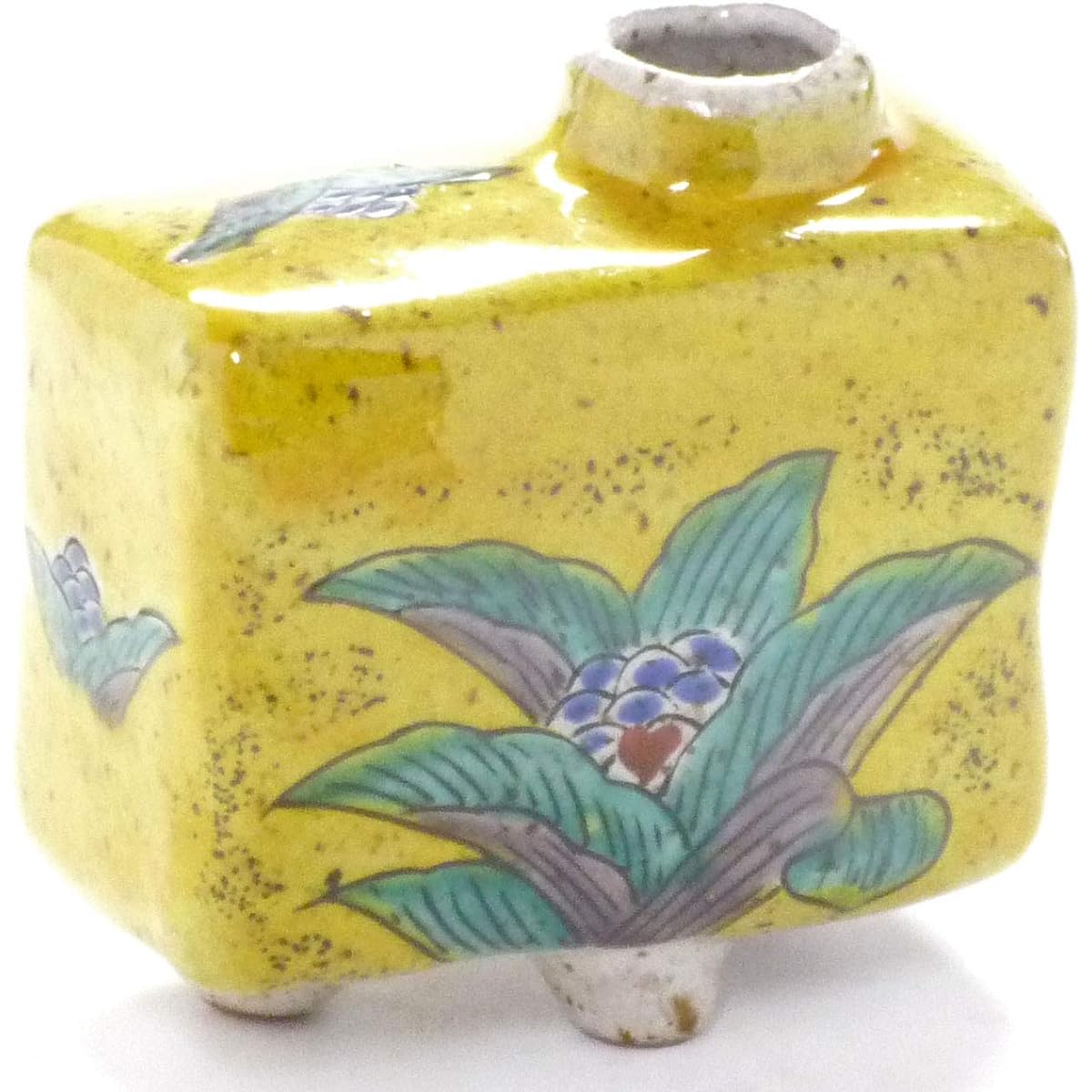 Kutani ware [single vase] Yoshidaya Perennial Blue