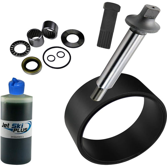 Jet Pump Rebuild Kit with Wear Ring, Impeller Shaft, Bearing, Oil & Tools (Compatible with SeaDoo, 1995-200 720 800 HX, GS, GSI, GTI, GTX. See ad for exact model and yearly fit please.