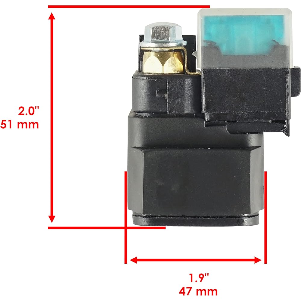 Caltric Starter Solenoid Yamaha 5JW-81940-00 5JW-81940-02-00 compatible