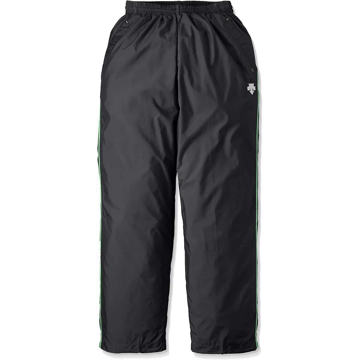 Descente DTM-3911P Fitness Long Pants, Durable Water Repellent, High Water Resistance, Moisture Absorption, Windproof, Training, Running, Windbreaker