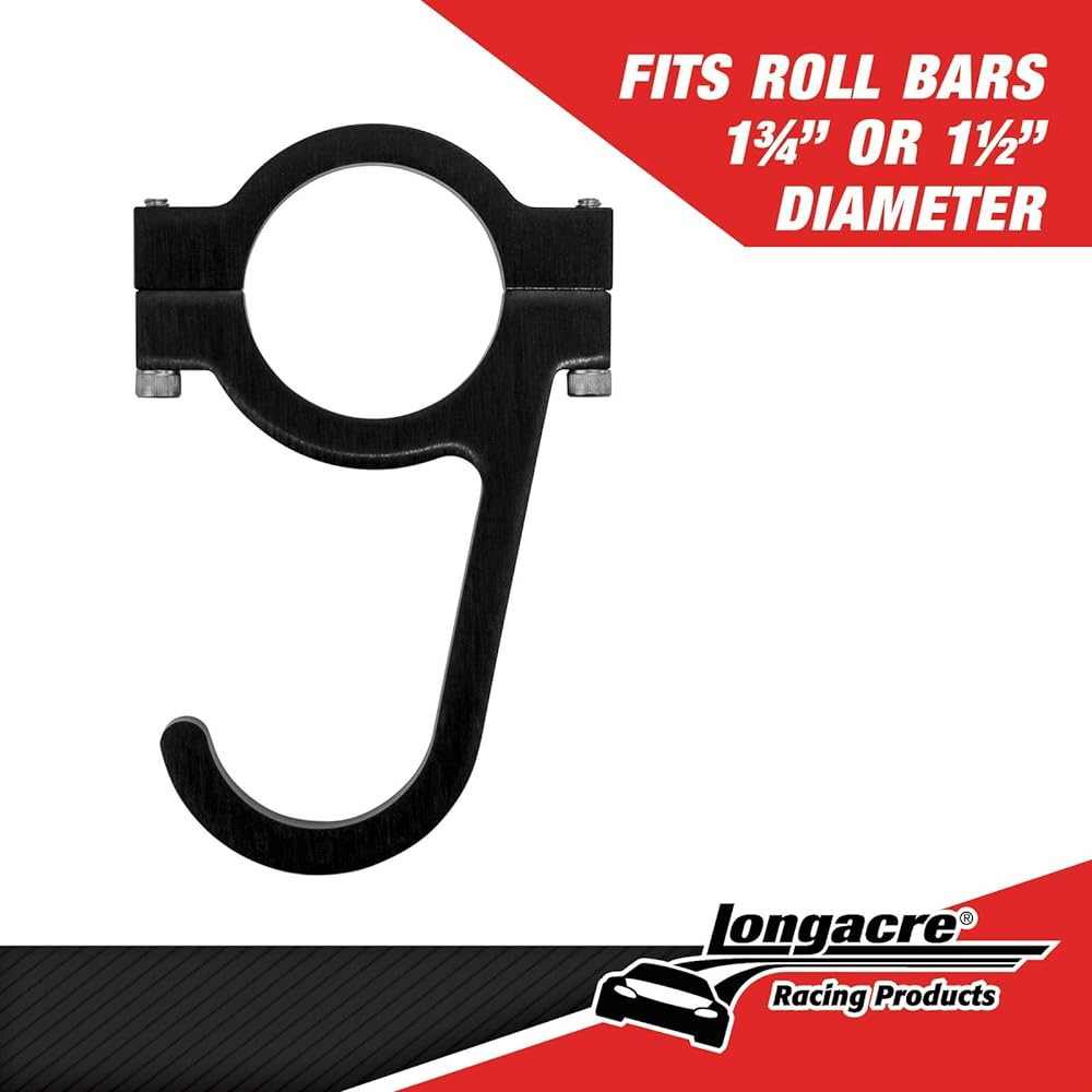 LONGACRE 52-22576 Handle hook clamp-on 1-3/4 bars