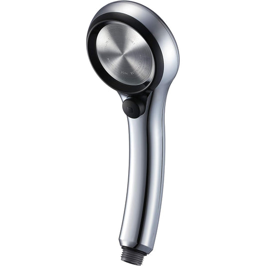 SANEI Shower Head Rainy Metallic Hand Stop Water Saving Rate 50% Ultra Fine Water Flow Increased Momentum Black PS313-81XA-CD