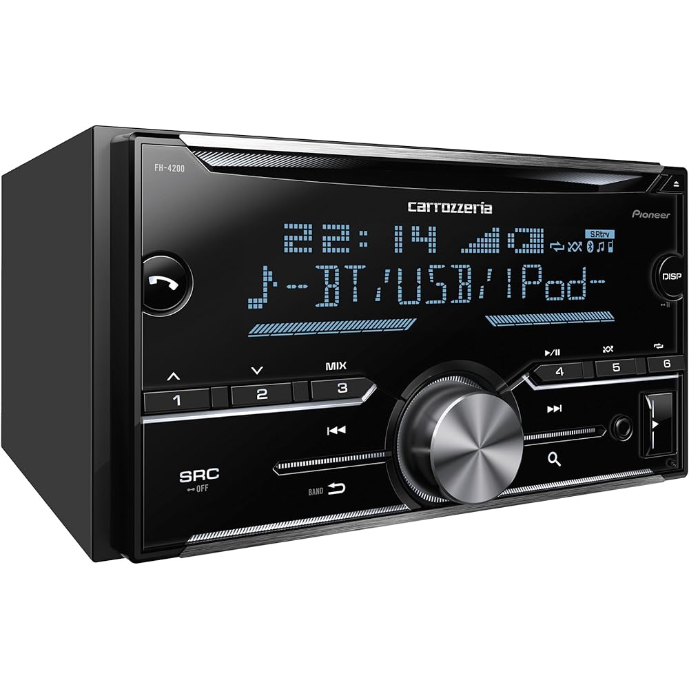 Pioneer Audio FH-4200 2D CD Bluetooth USB iPod iPhone AUX Carrozzeria