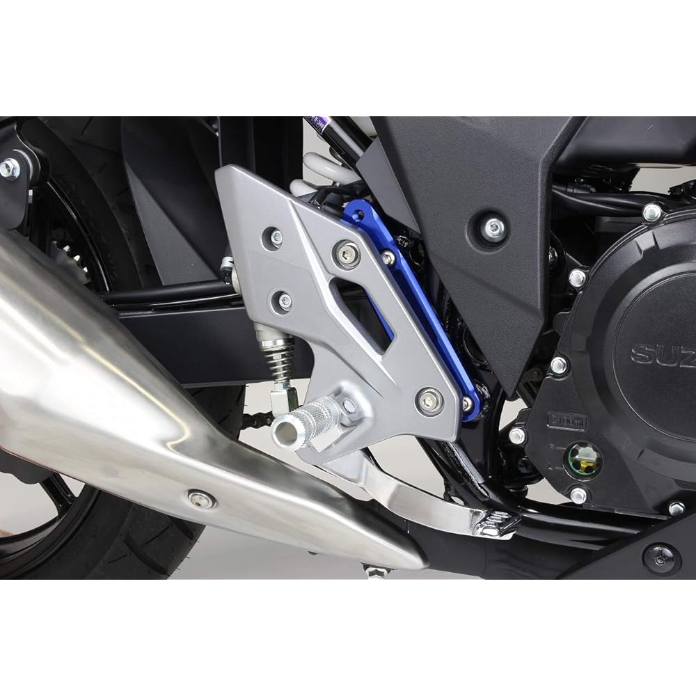 POSH Motorcycle Supplies Step Up Plate Black GSX250R 088072-06