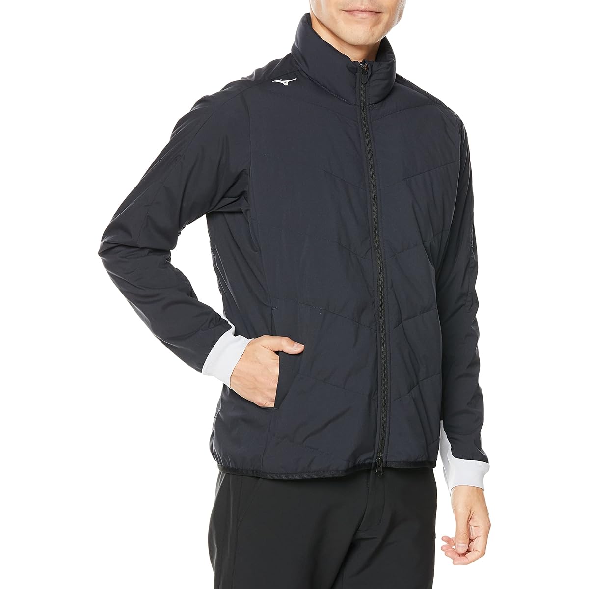 [Mizuno] E2ME2507 Men's Golf Wear Movedown Blouson Breath Thermo Tech Lining Moisture Absorbent Heat Generating Stretch