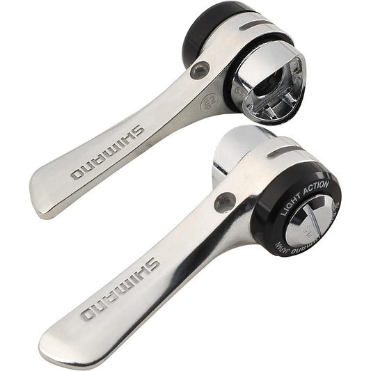 SHIMANO Shifting Lever (ROAD) SL-R400-F Left and Right Set 2/3x8S Down Tube Shifter Included/Shift Inner ISLR400F CLARIS