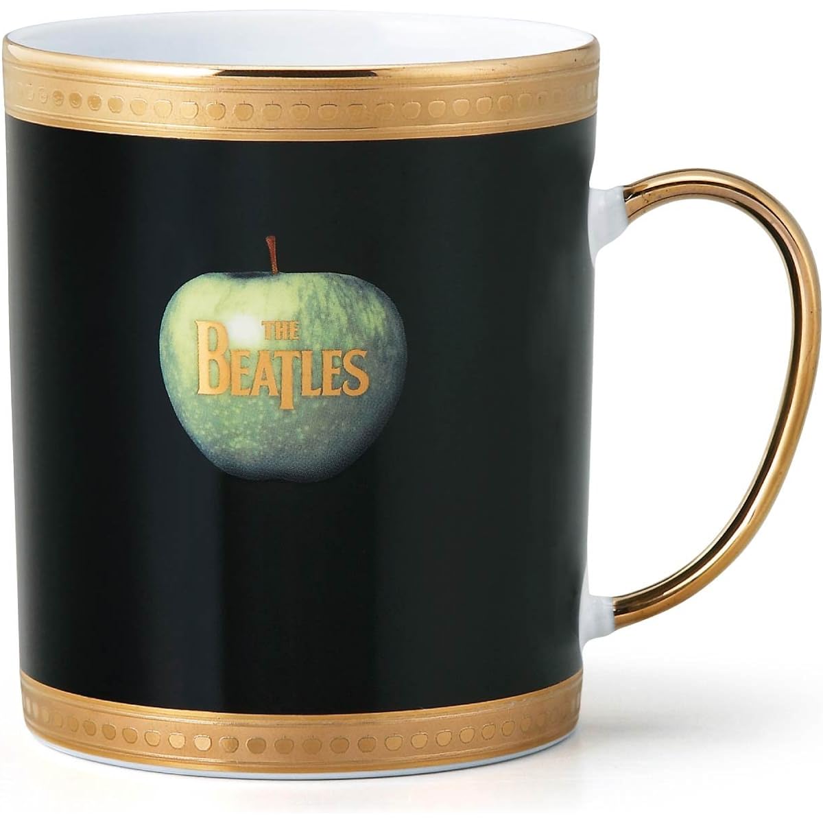 Beatles Premium Ceramic Mug (350ml) Premium Apple Black BT30-2-11