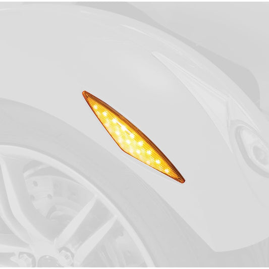 Show Chrome Accessories 41-151A Amber LED Running/Turn Signal Light