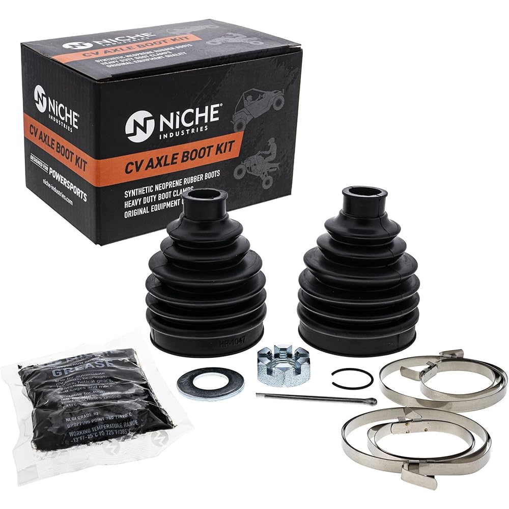Niche Front CV axle boots kit Polaris 220331 2203332 RANGER 800 500 UTV