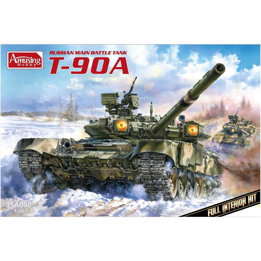 Amusing Hobby Amusing Hobby 1/35 Russian Army T-90A Full Interior Plastic Model AMH35A050