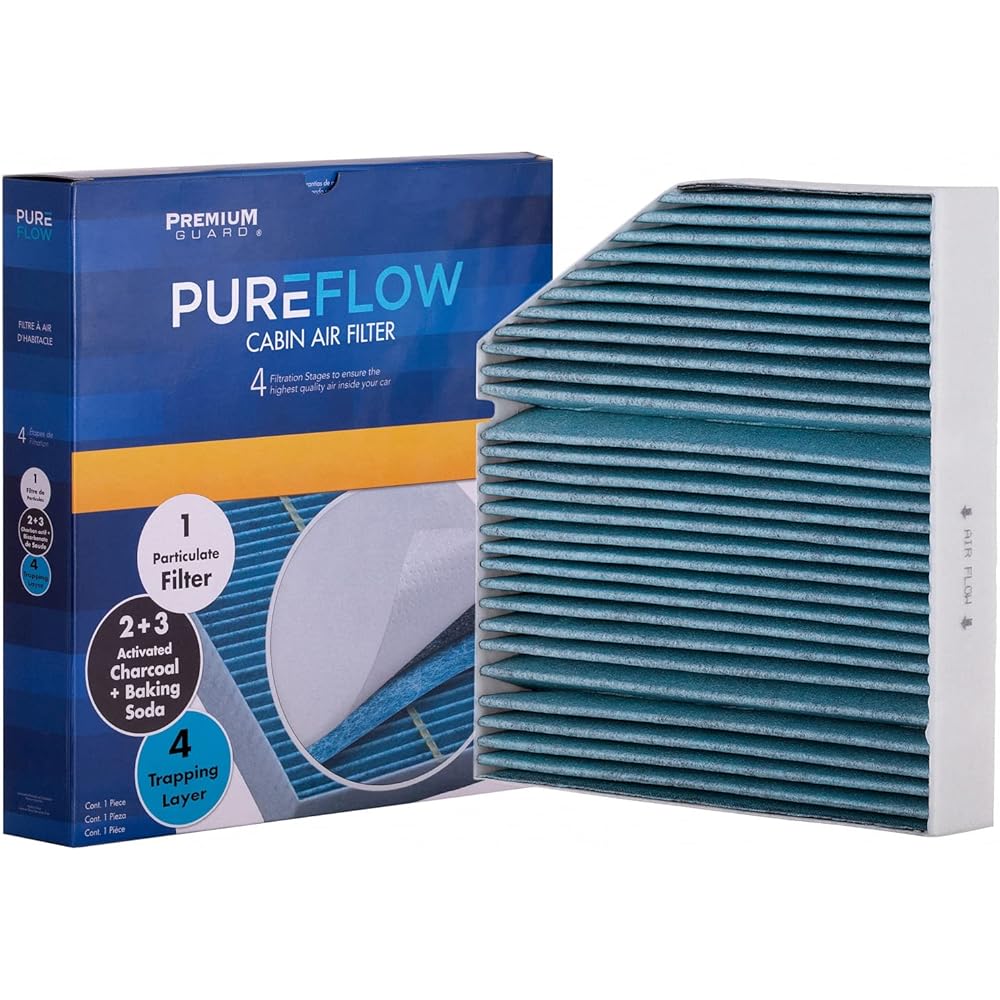 PUREFLOW Cabin Air Filter PC99241X | 2015-21 C300, 2016-22 GLC300, 2020-22 GLE350, 2017-18 E300, 2020-22 GLS450, 2019-21 E450, 2017-18 E400, 2020-22 E350 ,20 7- 22 C43 AMG, GLC43 AMG.