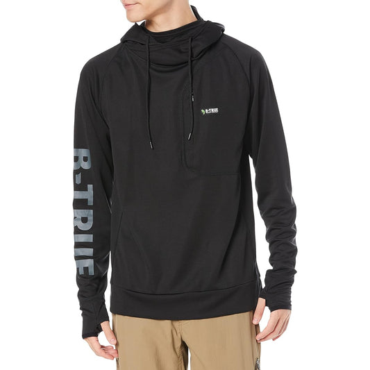 EVERGREEN B-TRUE Sunblock Hoodie LL Black