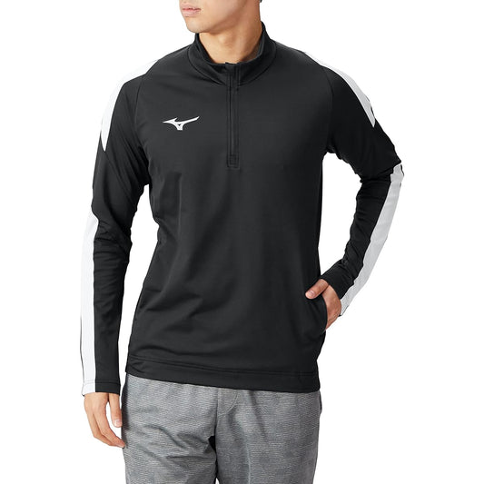 [Mizuno] Soccer Wear Stretch Knit Shirt Sweat Absorbent Quick Drying Stretch P2MC2580