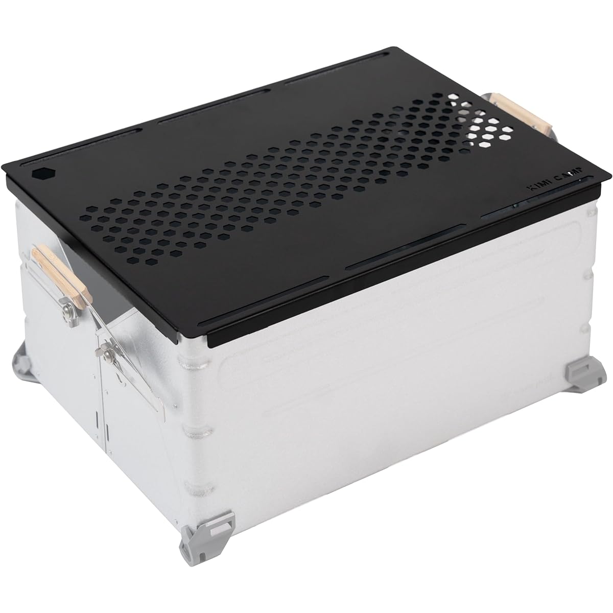 KIMI CAMP Shelf Container Top Board Snow Peak Original Top Board Iron Top Board for 50 (ST01-50)