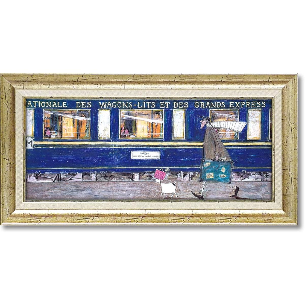 U-Power Art Frame/Still Life Multicolor Weight: Approx. 0.9kg Sam Toft Gel Processed Art Frame ST-10023